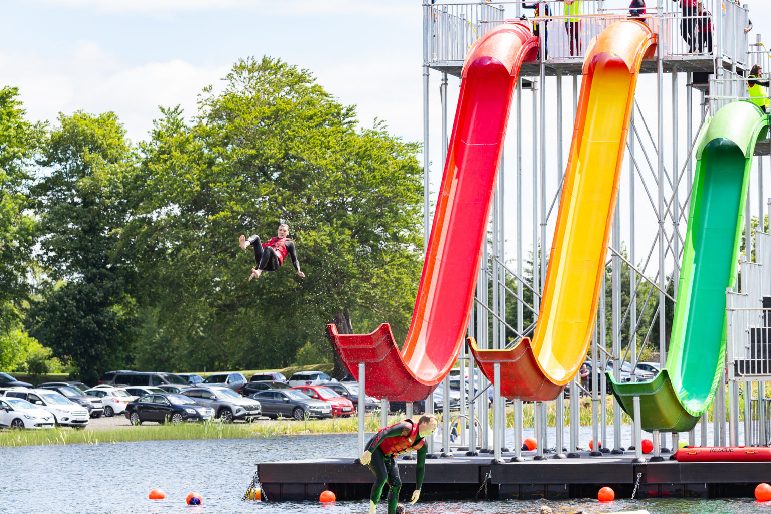 The Beast at the Lake - The Lake Kilrea Water Park Northern Ireland
